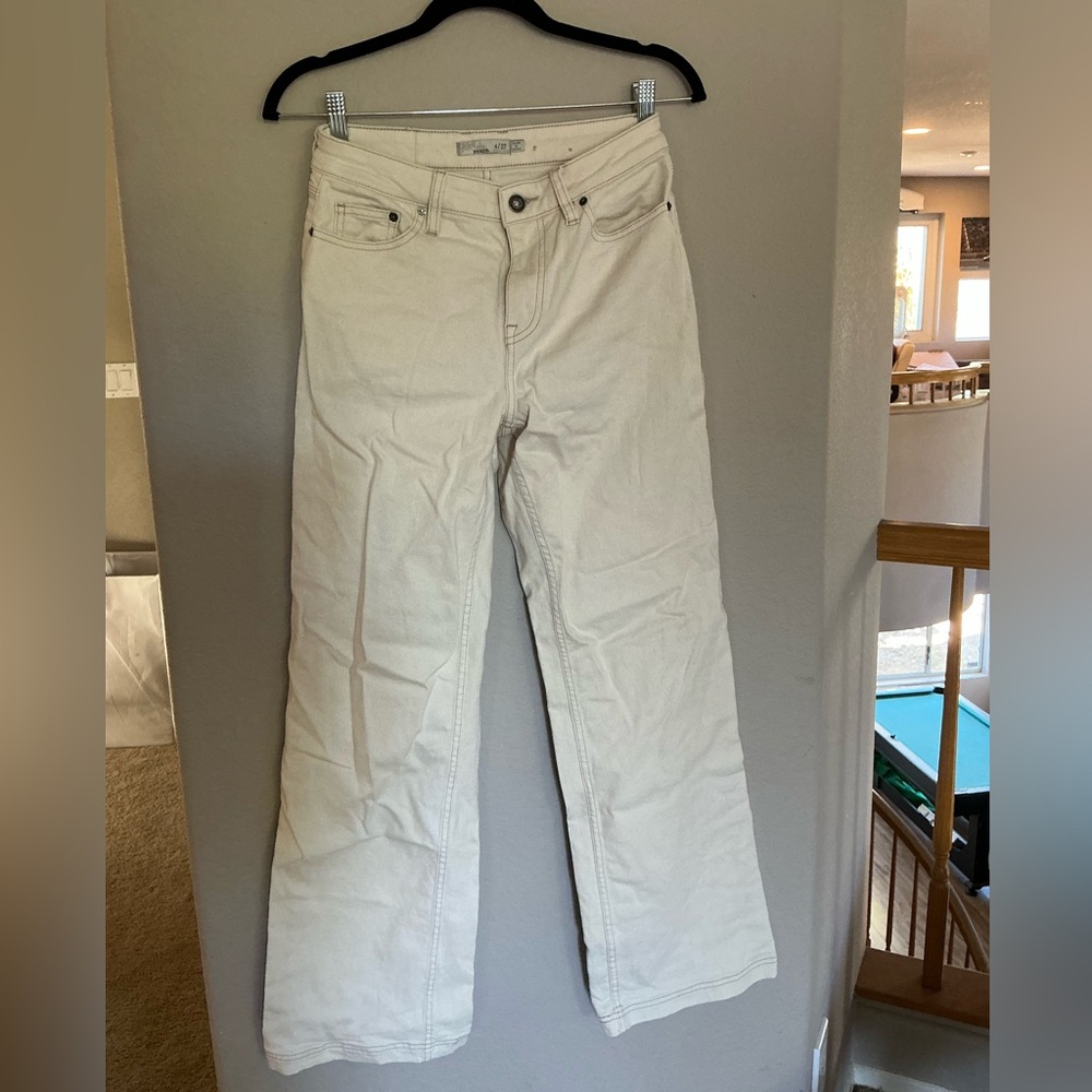 Prana Women's Straight Leg Jeans - Cream